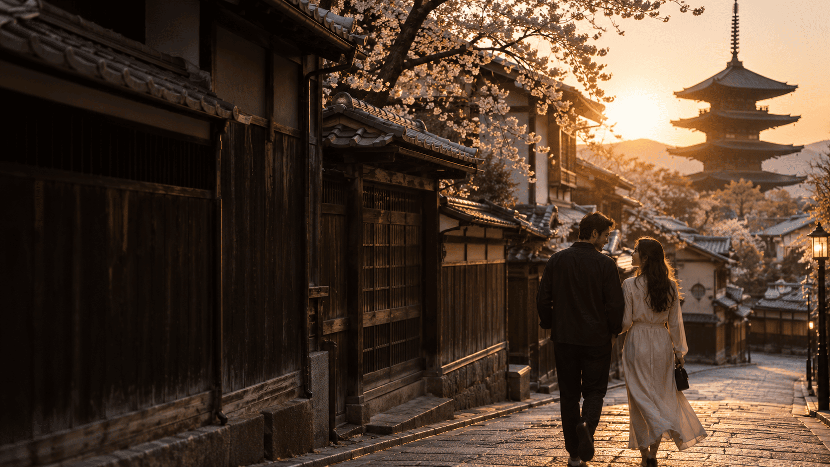 Kyoto cinematic wedding experience