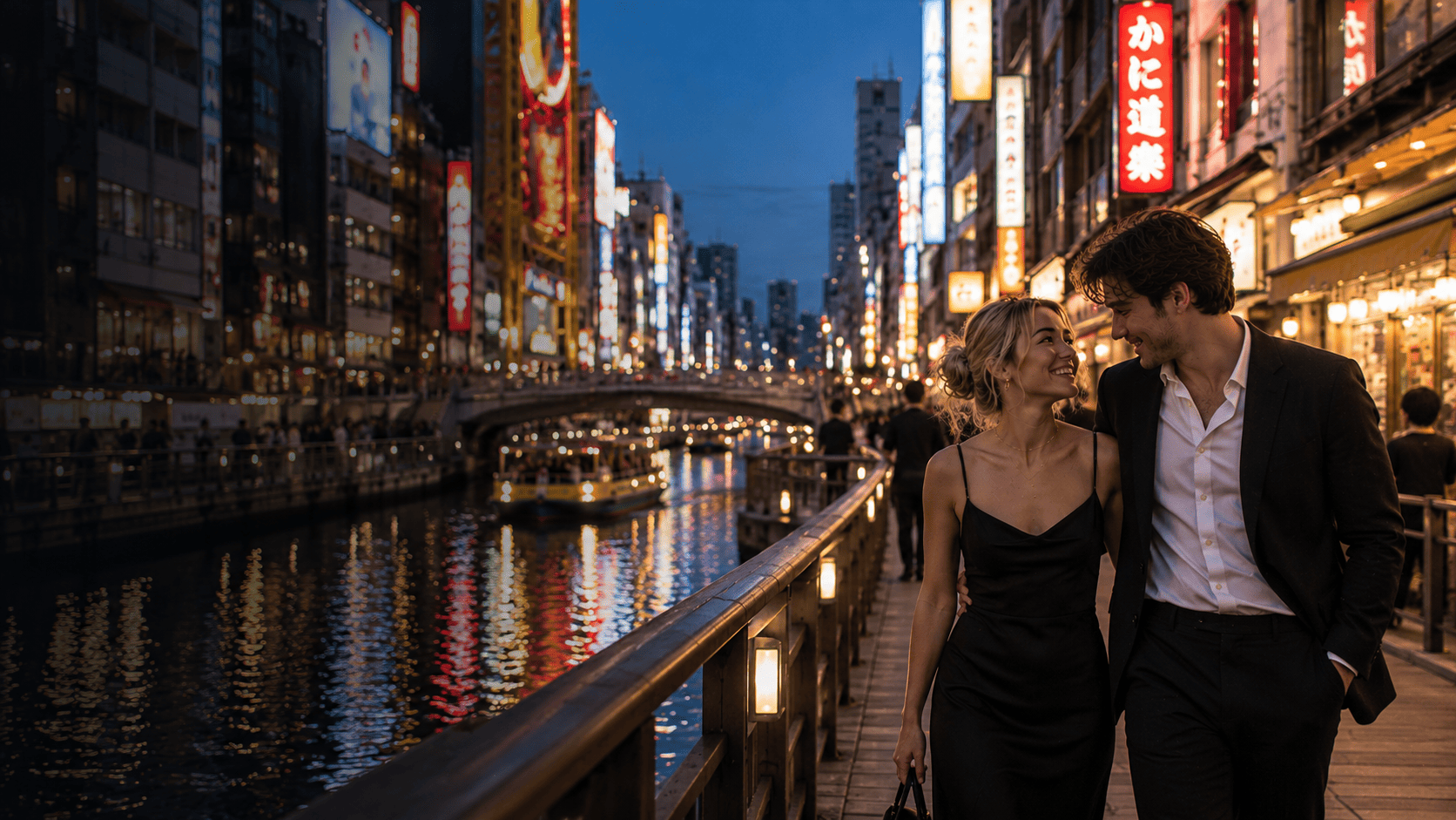Osaka cinematic wedding experience
